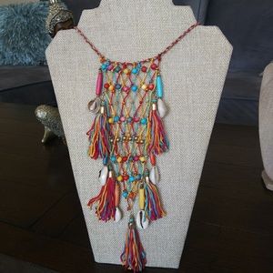 Beautiful Colorful Tribal Necklace.